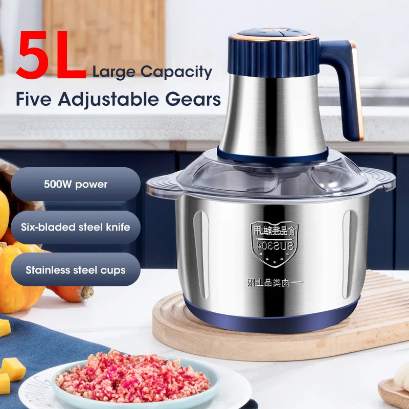 Baby Food With Meat - 5L Electric Meat Grinders 304 Stainless