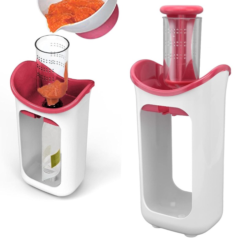 Baby Food Organizer - Baby Food Squeeze Station with 10pcs