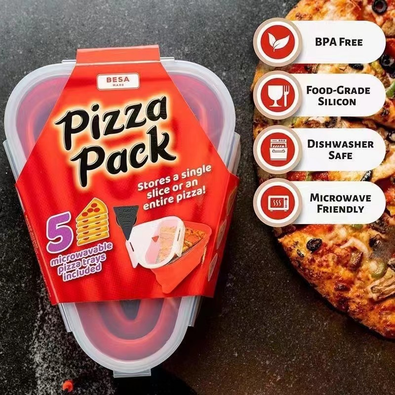 Baby Food Intake - Baby Food Grade Silicone Folding Pizza