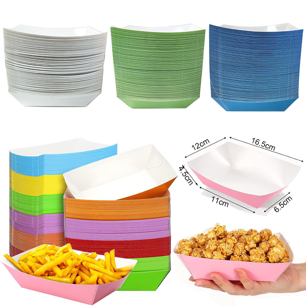 Baby Food Yellow - 6/12/24 Solid Color Paper Food Trays