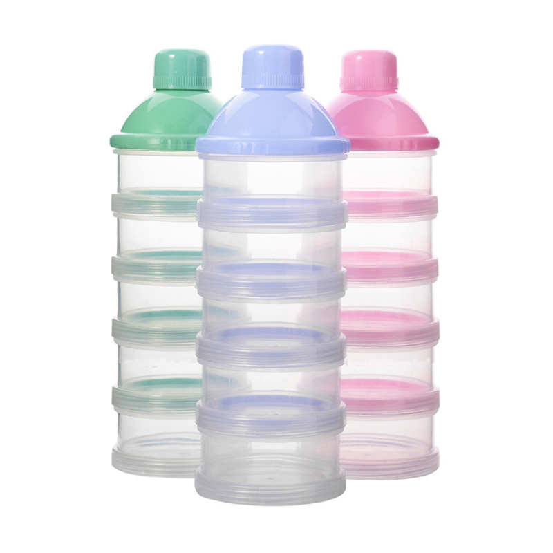 Baby Food Organizer - Five-Layer Detachable Infant Milk Powder Container,