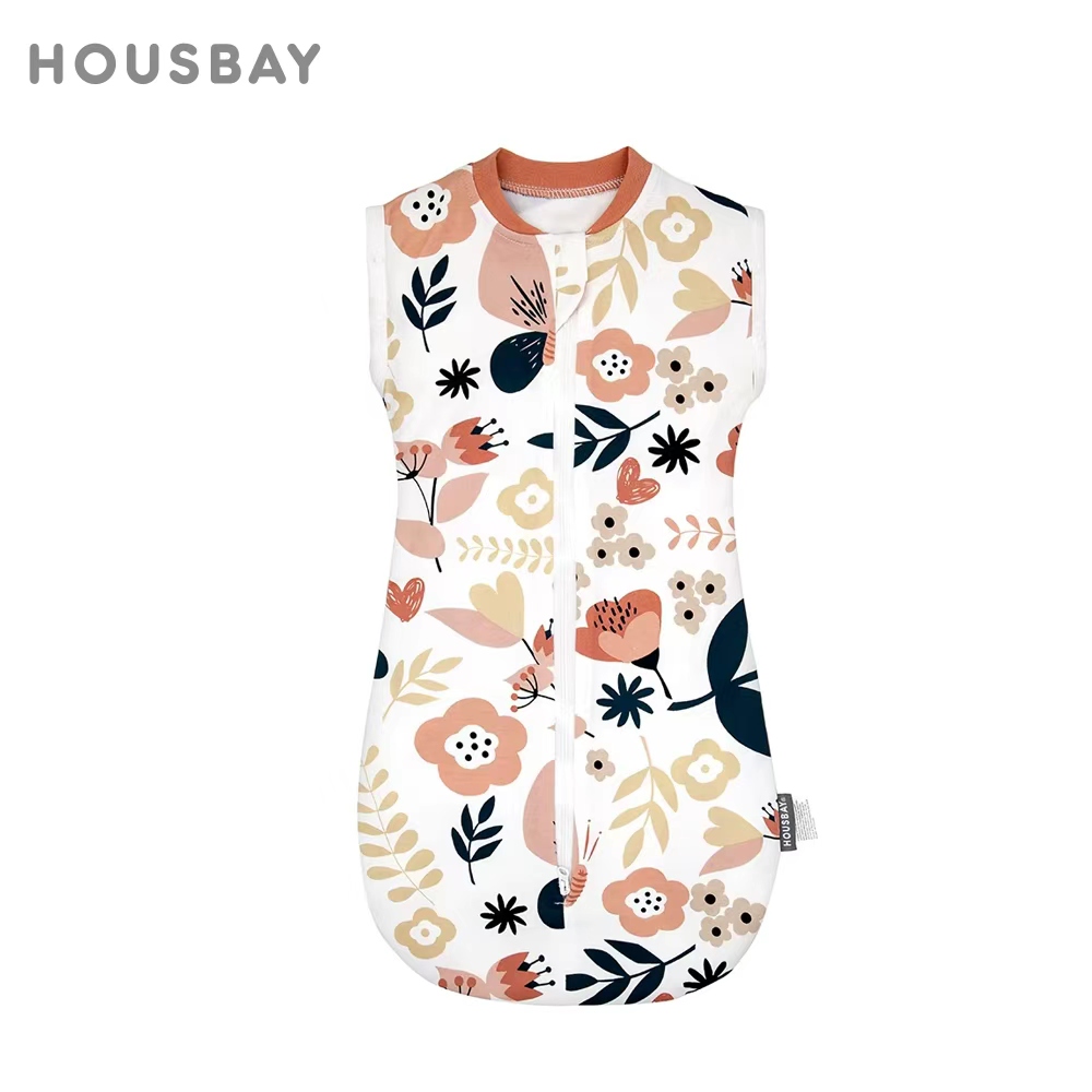 Baby Puree Pouch - Newborn Sleeveless Swaddling Sleeping Bag Thin