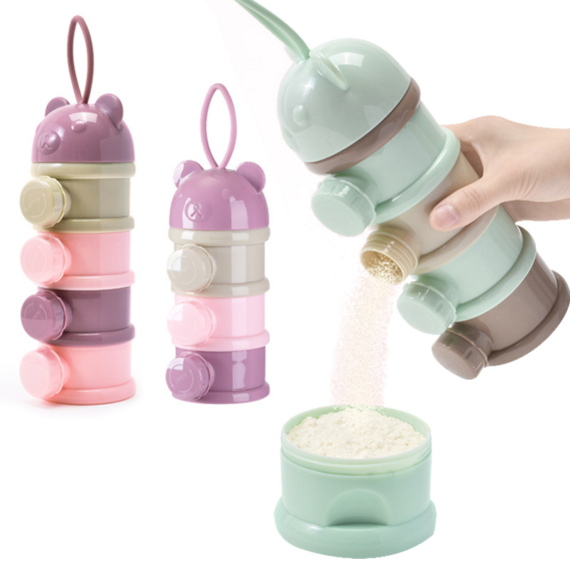 Baby Food Organizer - Storage Three/Four Tier Portable Food Container