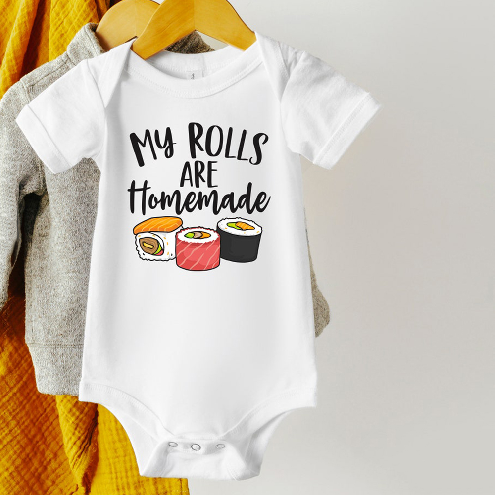 Baby Food Intake - My Rolls Are Homemade Baby Bodysuit