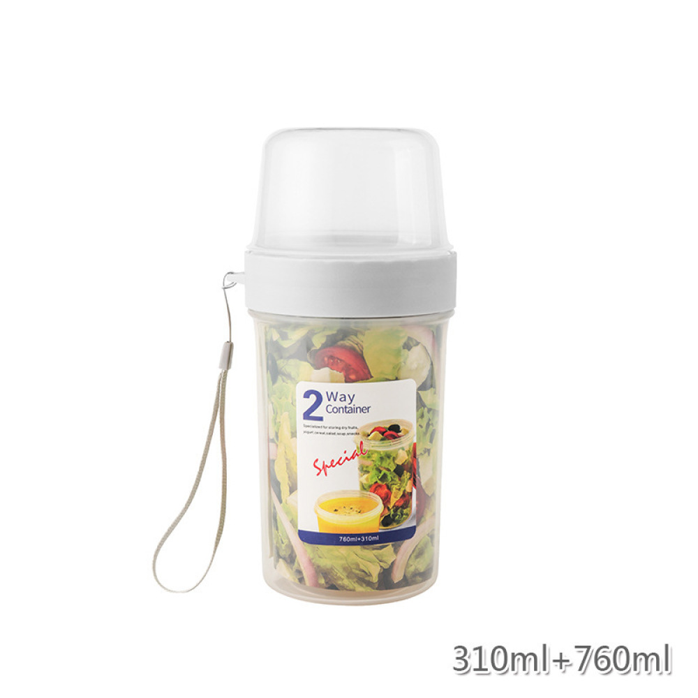 Baby Food Organizer - Double Layer Leakproof Food Case Portable