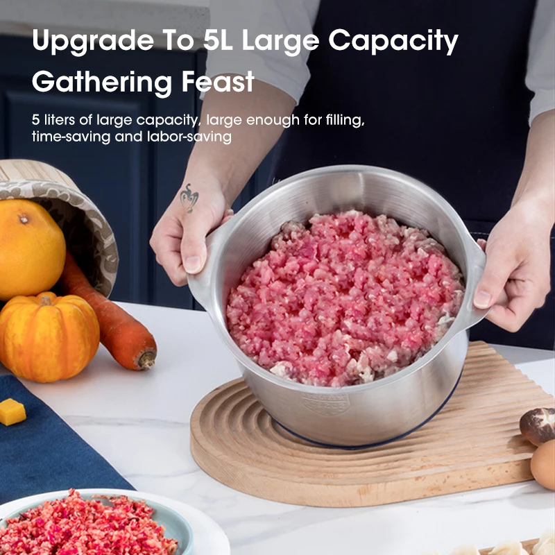 5L Electric Meat Grinders 304  - Baby Food With Meat 评论和价格