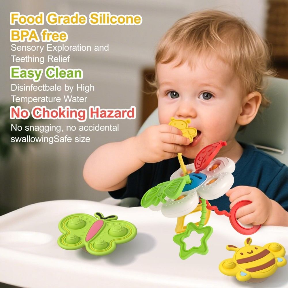 Food Grade Baby Sensory Toys S - Baby Food For 1 Year Old 评论和价格