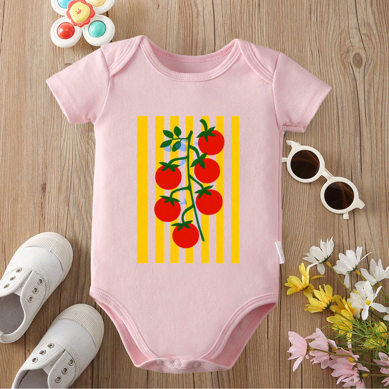 Pure Cotton Onesie Summer Food - Baby Food Intake 评论和价格