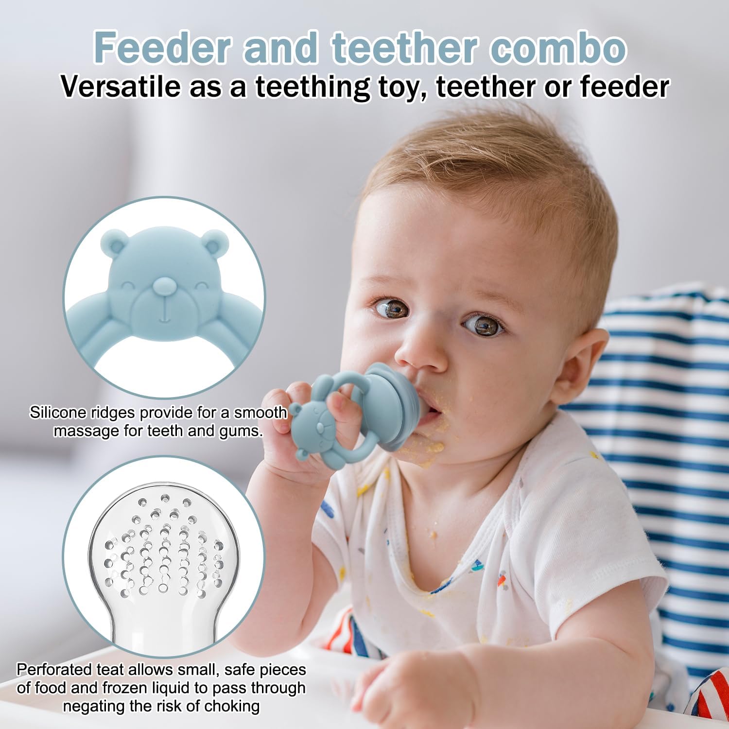 Baby Fruit & Food Feeder Pacif - Baby Food For 1 Year Old 评论和价格
