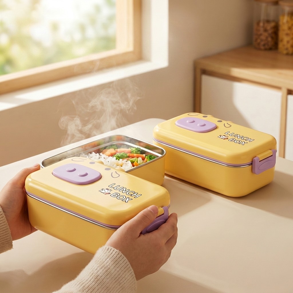 304 Stainless Steel Bento Box  - Baby Food Organizer 评论和价格