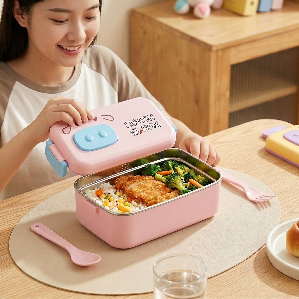 304 Stainless Steel Bento Box  - Baby Food Organizer 评论和价格