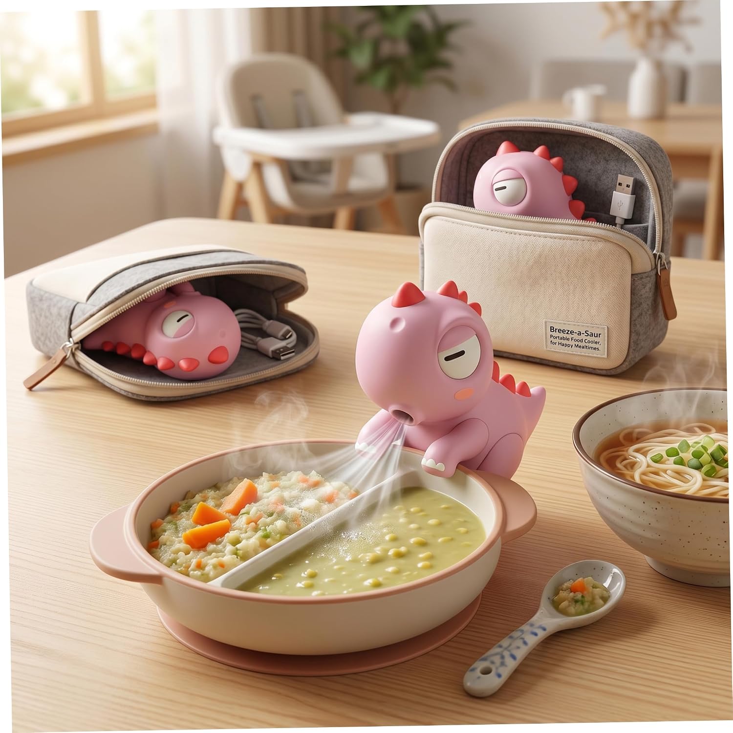 Cute Elephant Mini Fan Baby Fe - Baby Food For 1 Year Old 评论和价格