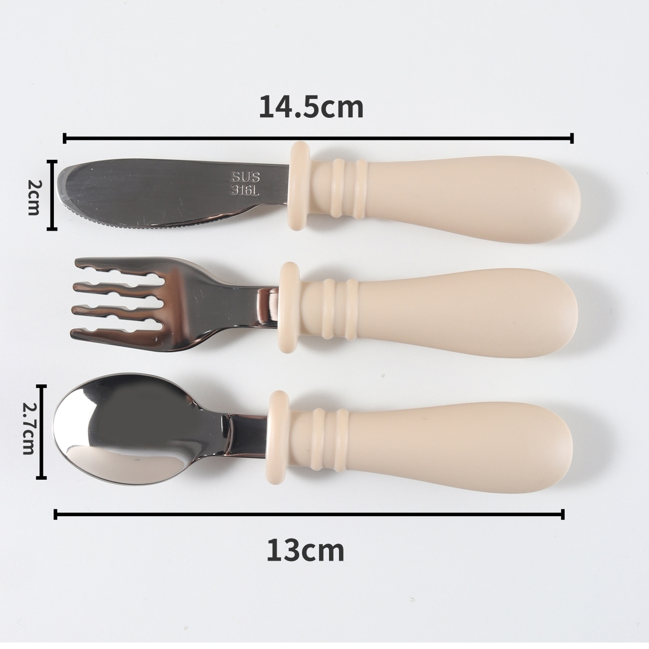 Custom Silicone Spoon & Fork K - Baby Food Knife Set 评论和价格