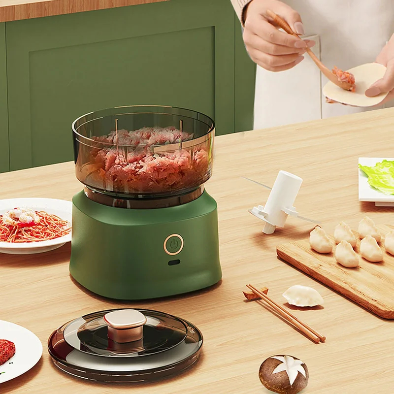 Mini Meat Grinder Electric Gar - Baby Food With Meat 评论和价格