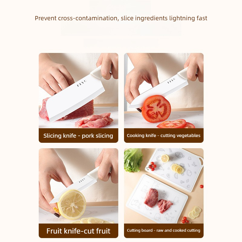 Ceramic Knife & Cutting Board  - Baby Food Knife Set 评论和价格