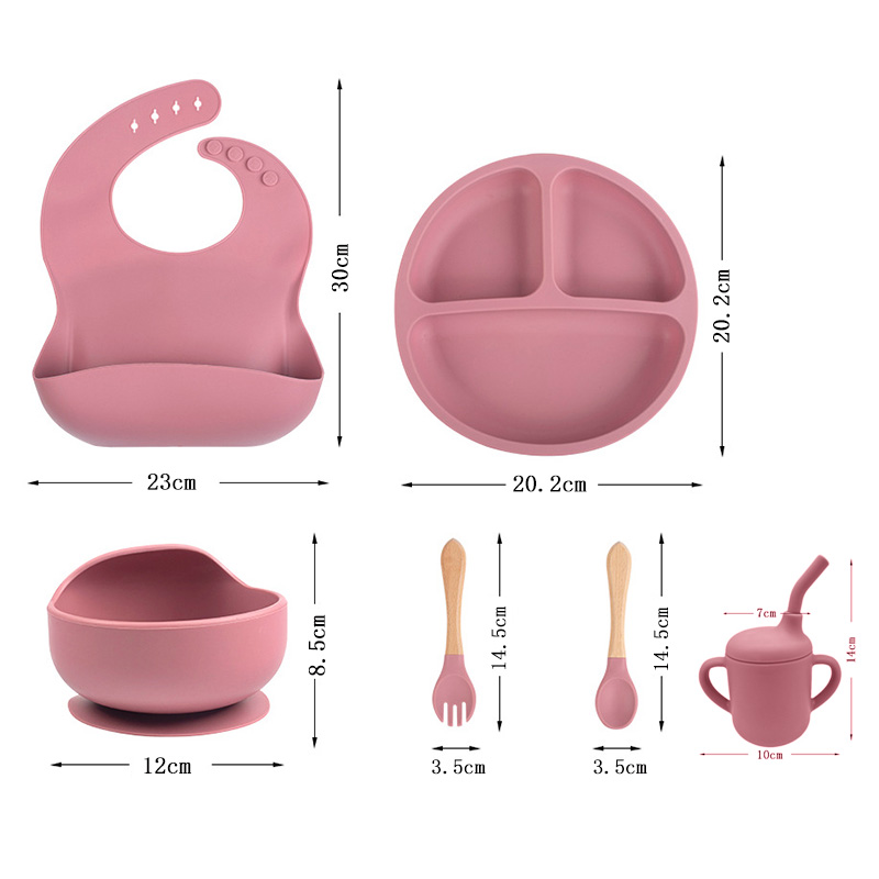 Children's silicone tableware  - Baby Food For 1 Year Old 评论和价格