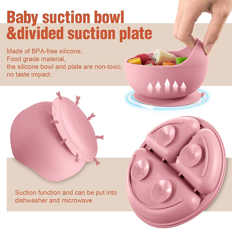Children's silicone tableware  - Baby Food For 1 Year Old 评论和价格