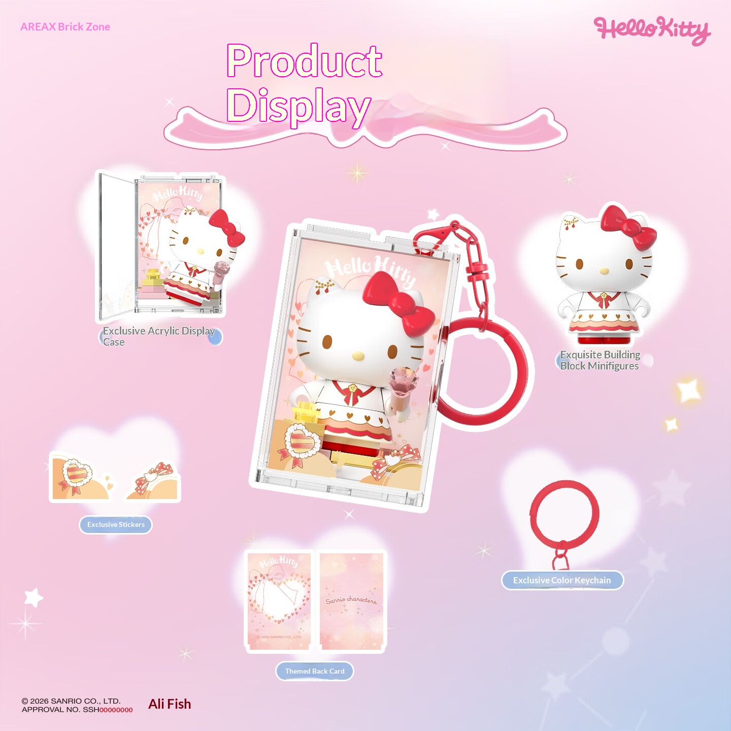 Areax Sanrio Characters Buildi - Lego Set Technic 评论和价格