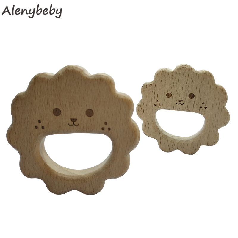 Natural Wooden Teether Bee sha - Baby Food Organic 评论和价格