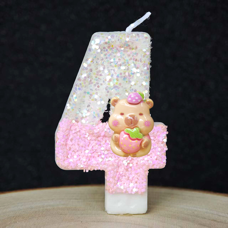 New Capybara Candles Cake Deco - Baby Food For 1 Year Old 评论和价格