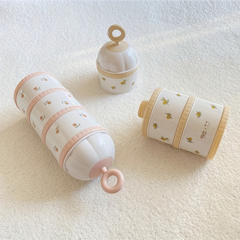 3 Layers Baby Milk Powder Disp - Baby Food Organizer 评论和价格