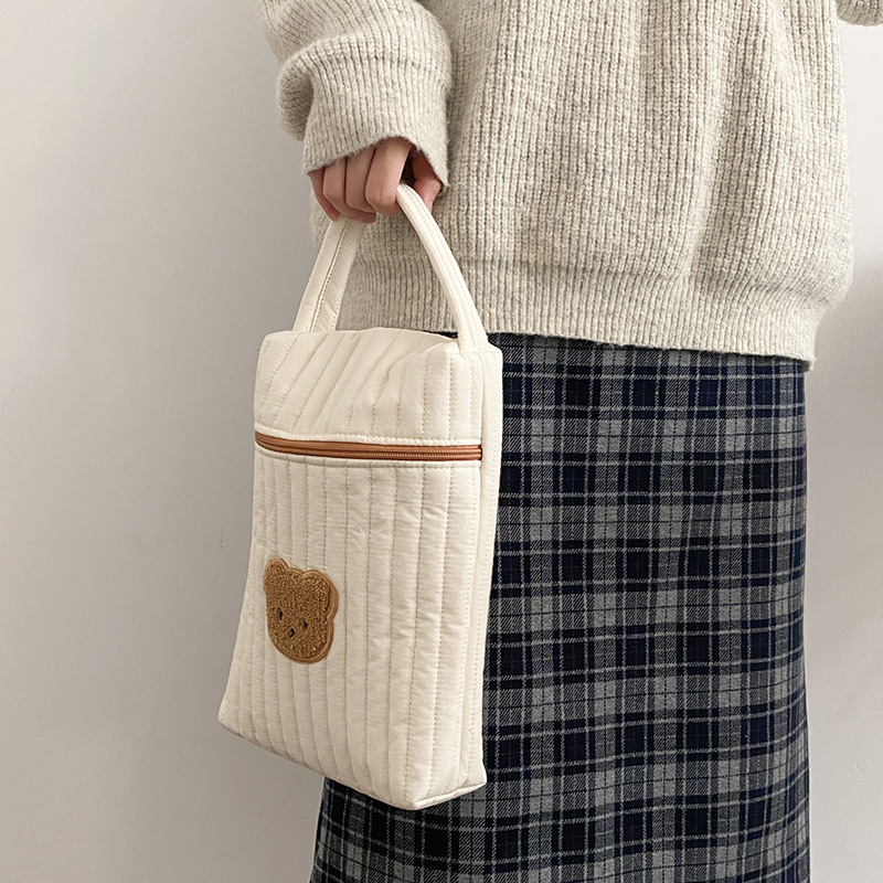 Baby Diaper Bag for Mom Cotton - Baby Food Organizer 评论和价格