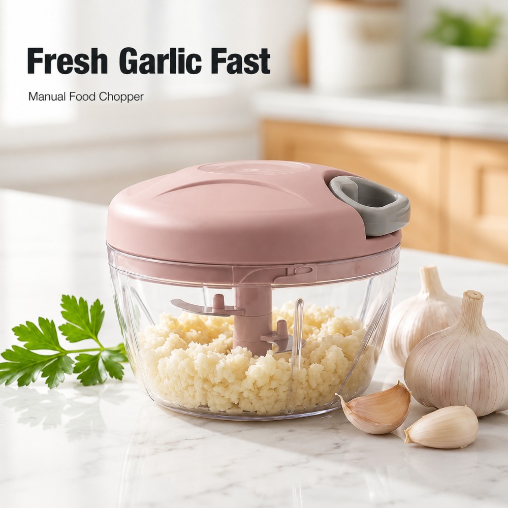 Manual Pull String Garlic Minc - Baby Food With Meat 评论和价格