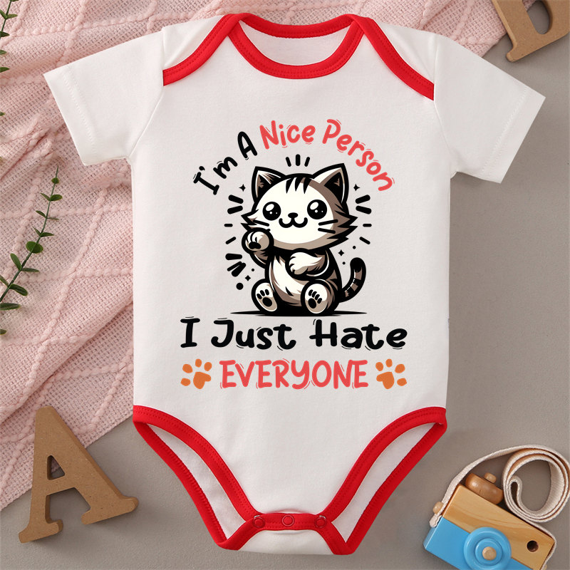 100% Cotton Onesie Don't Be Ru - Baby Food Intake 评论和价格