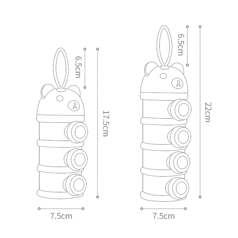 Storage Three/Four Tier Portab - Baby Food Organizer 评论和价格