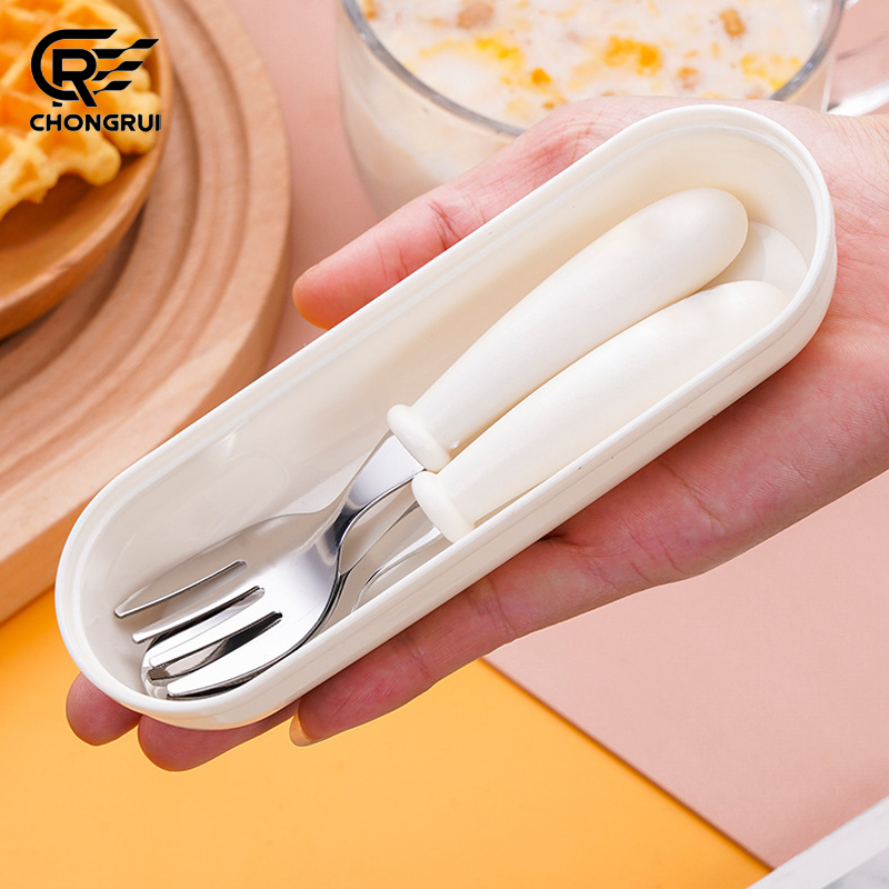 Toddler Training Feeding Spoon - Baby Food Knife Set 评论和价格