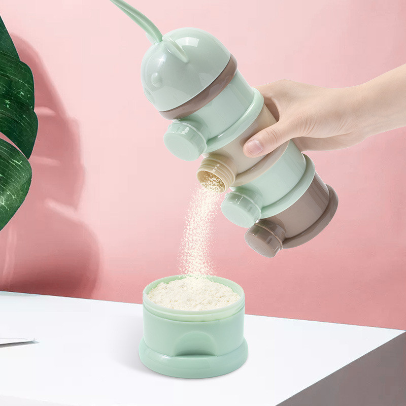 3/4 Layers Bear Baby Milk Powd - Baby Food Organizer 评论和价格