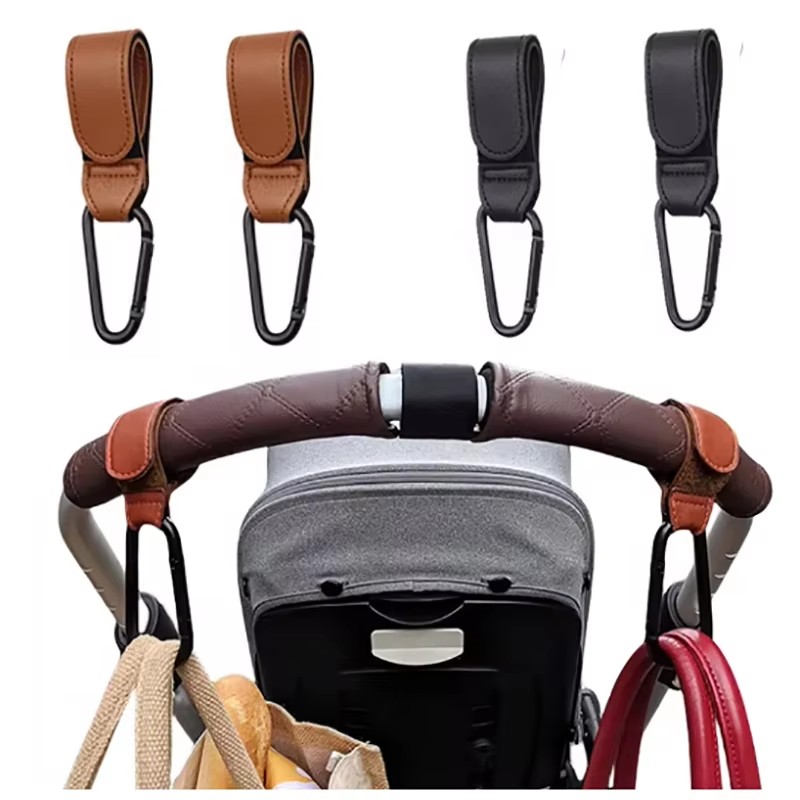 Baby Stroller Hook Fashion PU  - Baby Puree Pouch 评论和价格