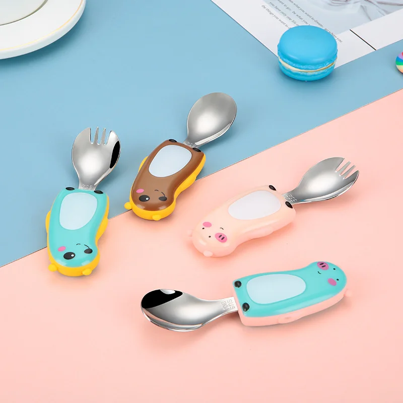 304 children's portable tablew - Baby Food Knife Set 评论和价格