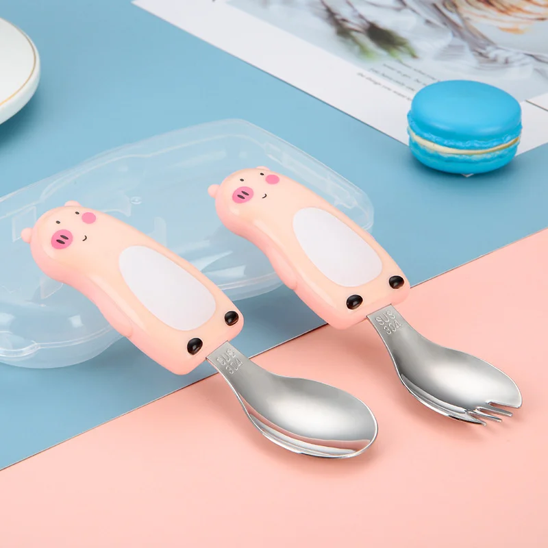 304 children's portable tablew - Baby Food Knife Set 评论和价格