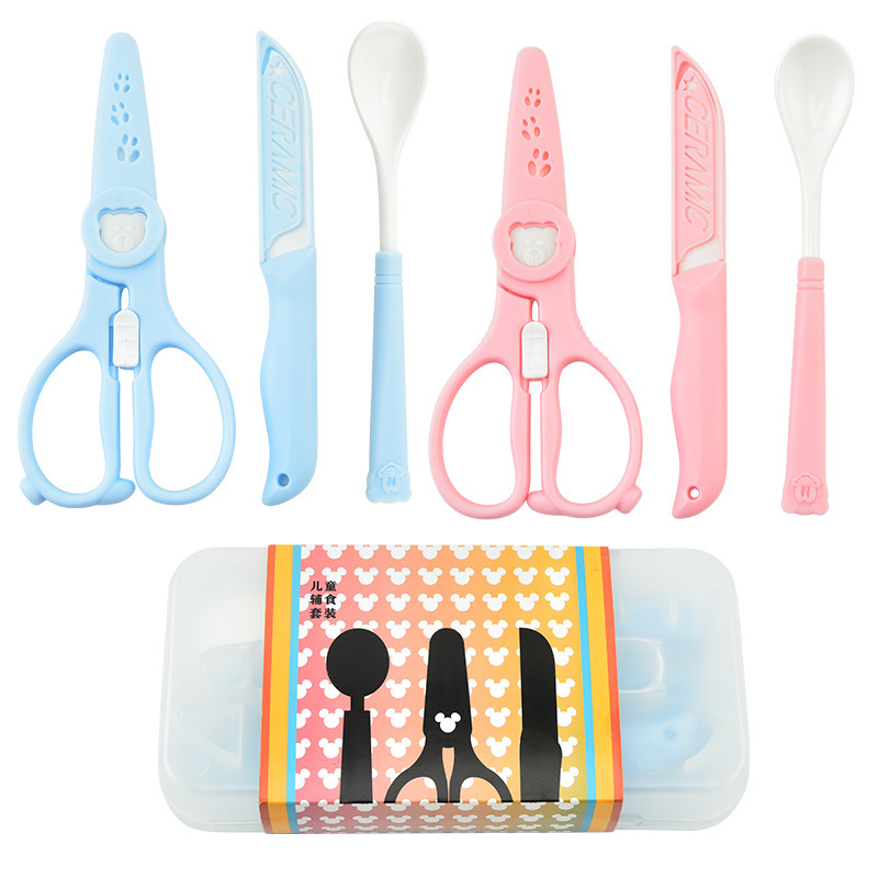 Baby food three piece ceramic  - Baby Food Knife Set 评论和价格