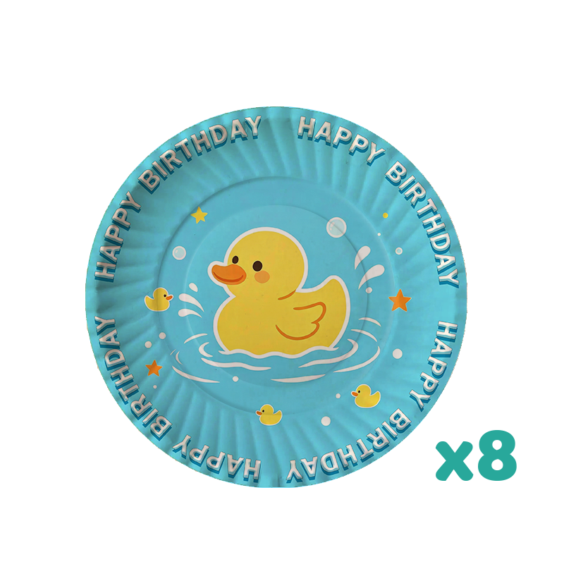 Yellow Rubber Duck Birthday Pa - Baby Food Yellow 评论和价格